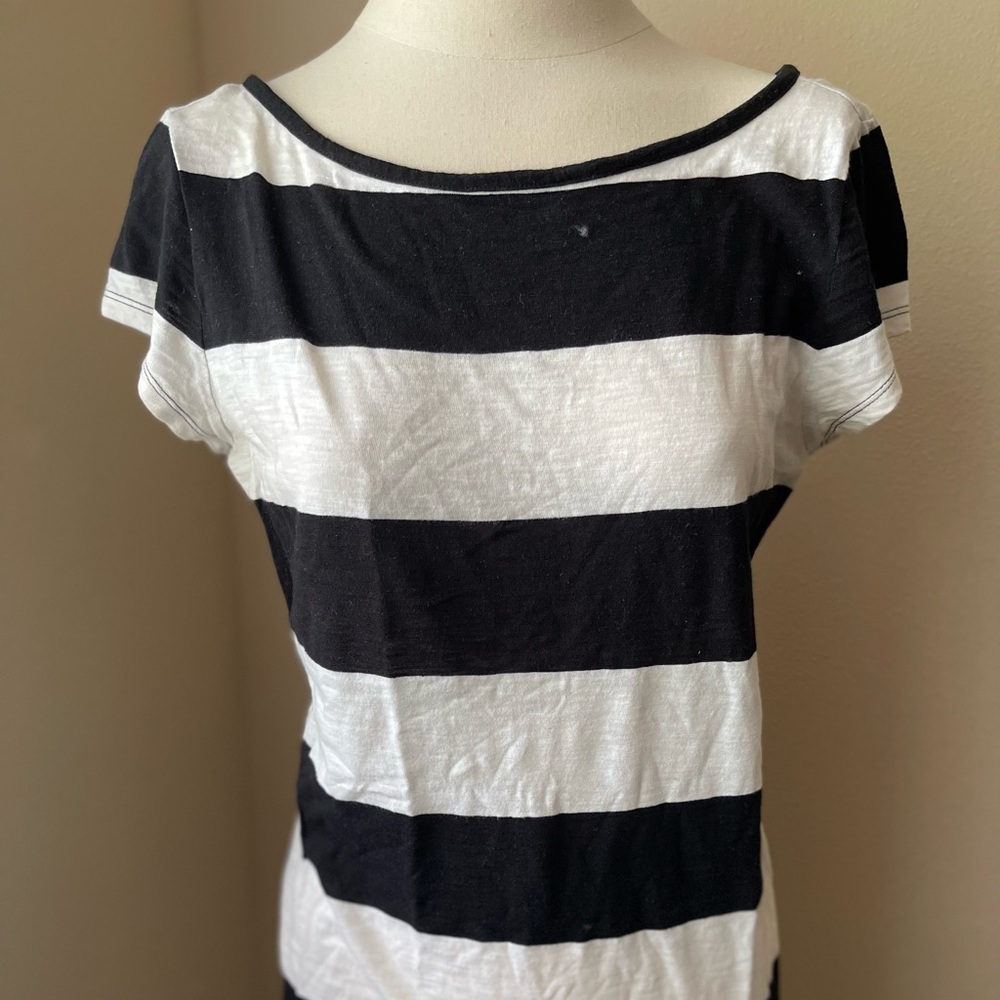 Gap boatneck striped T-shirt